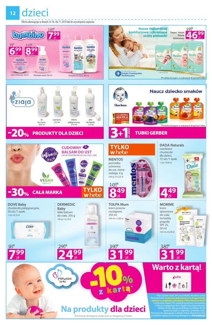 Gazetka promocyjna Hebe str. 12