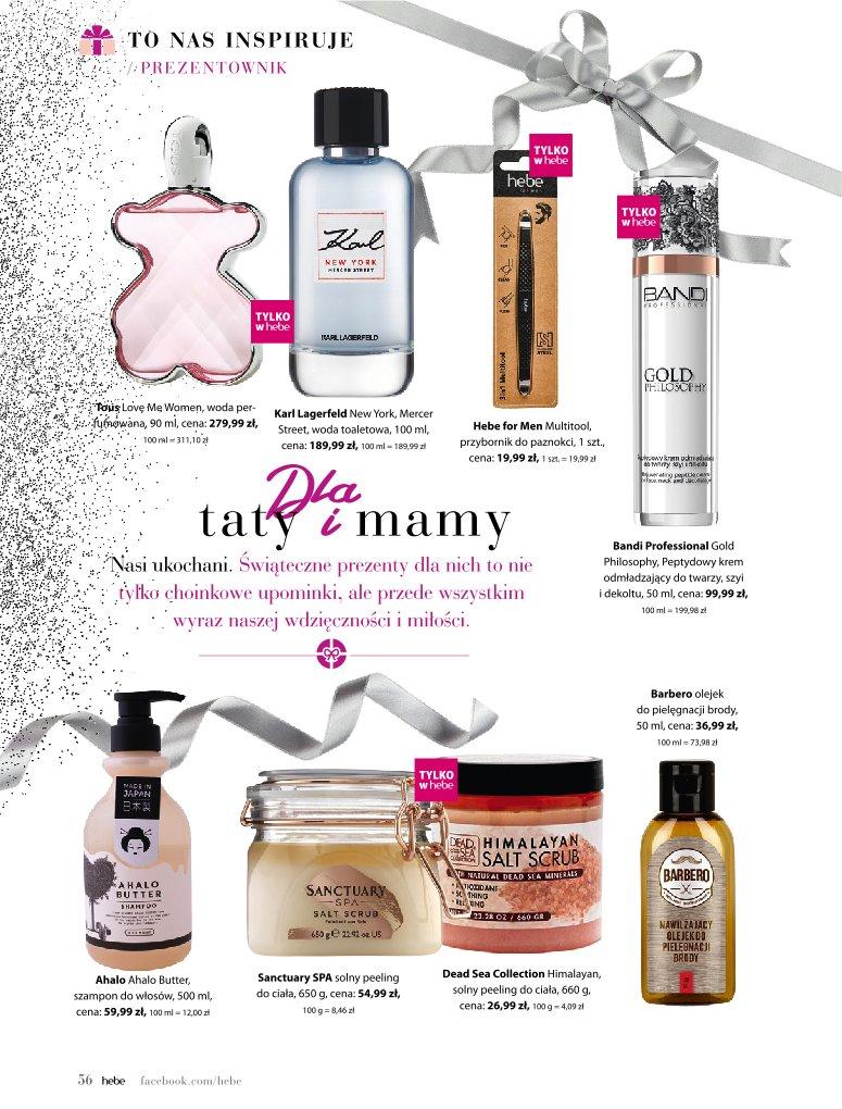 Gazetka promocyjna Hebe str. 56