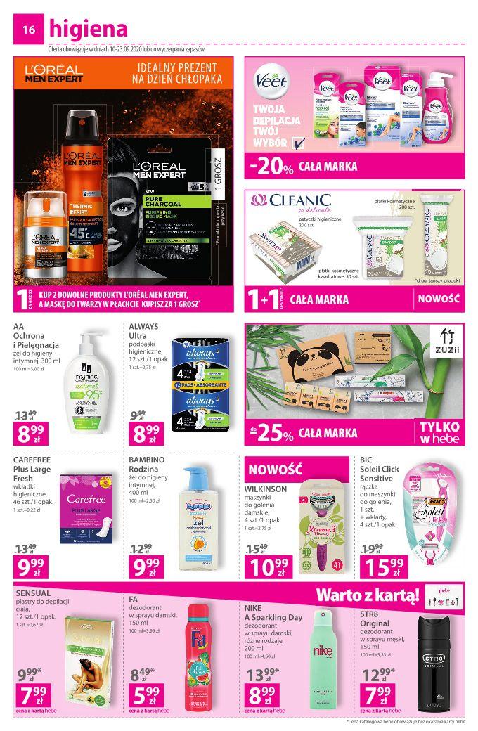 Gazetka promocyjna Hebe str. 16