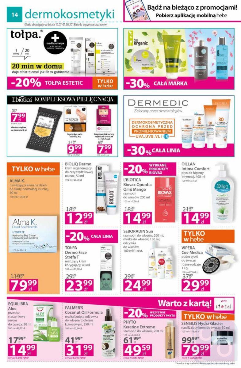 Gazetka promocyjna Hebe str. 14