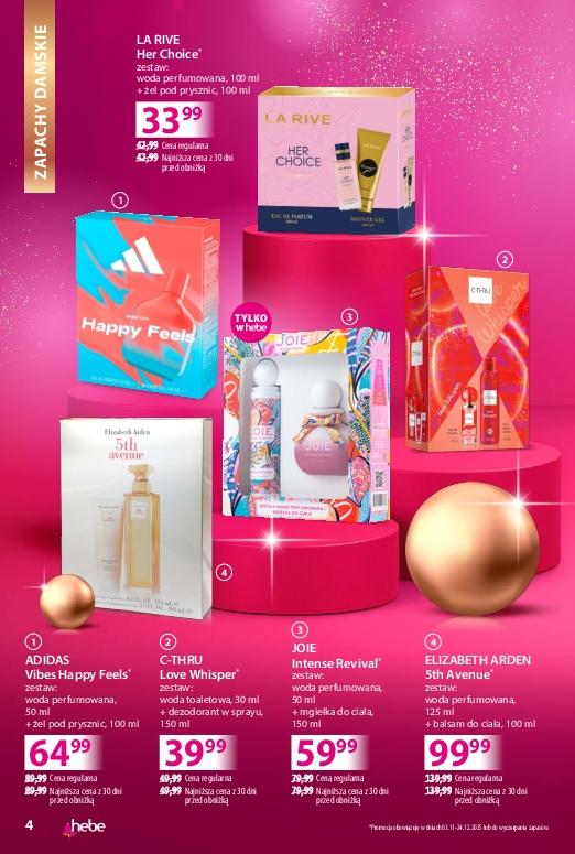 Gazetka promocyjna Hebe str. 4