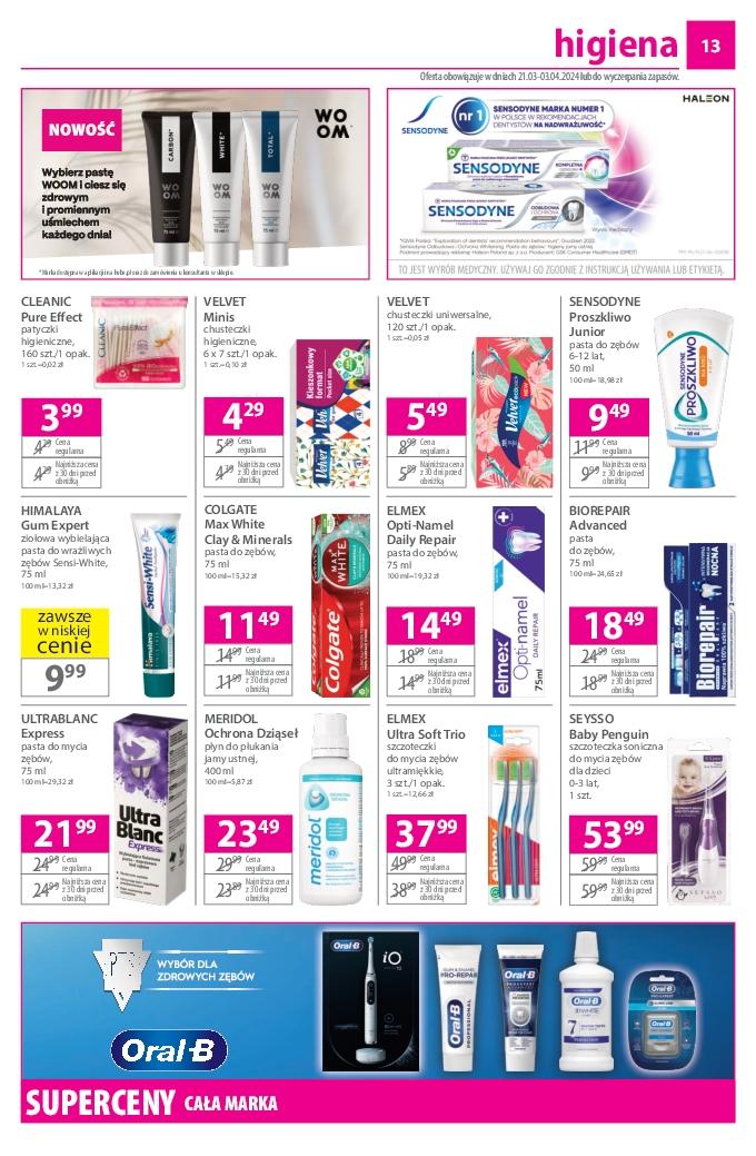 Gazetka promocyjna Hebe str. 13