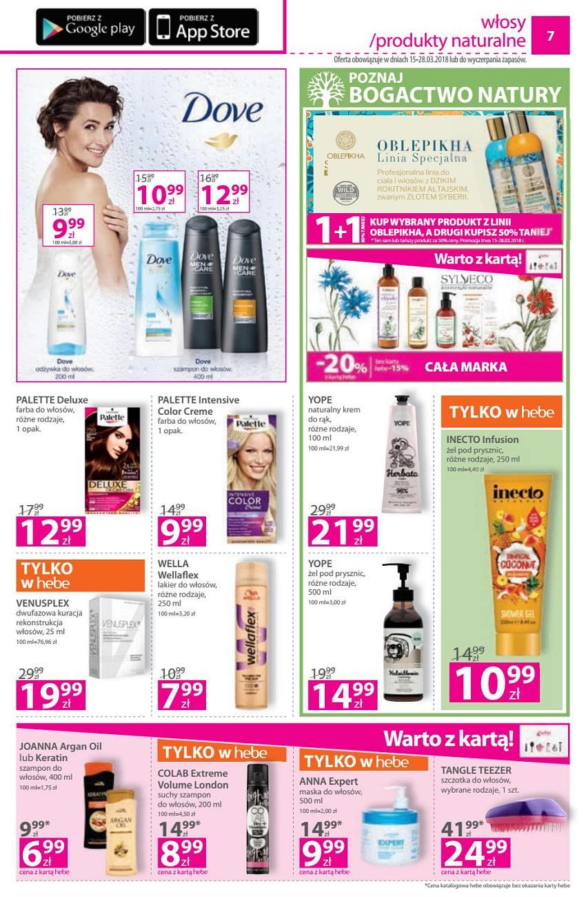 Gazetka promocyjna Hebe str. 7