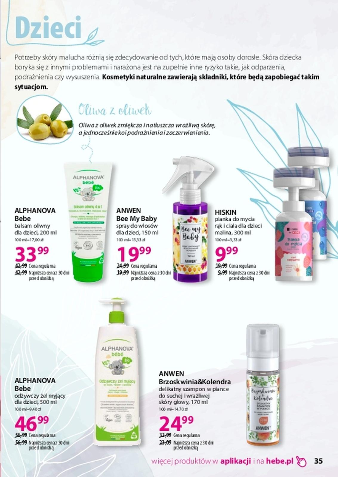 Gazetka promocyjna Hebe str. 35