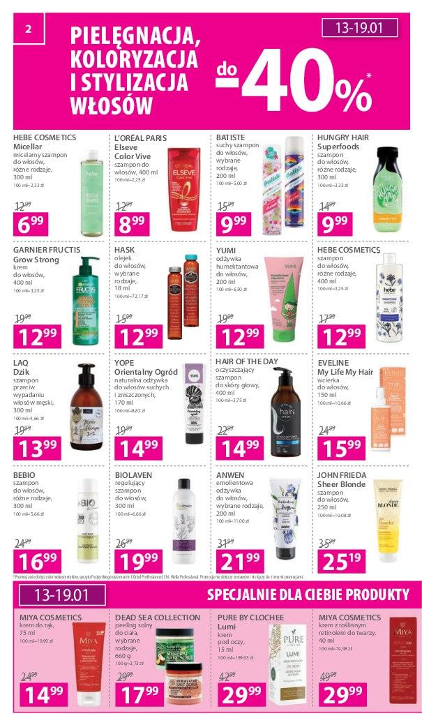 Gazetka promocyjna Hebe str. 2