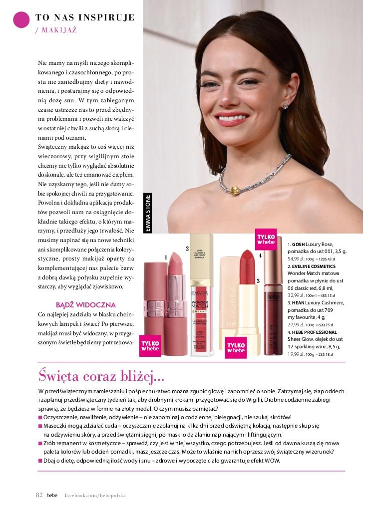 Gazetka promocyjna Hebe str. 82