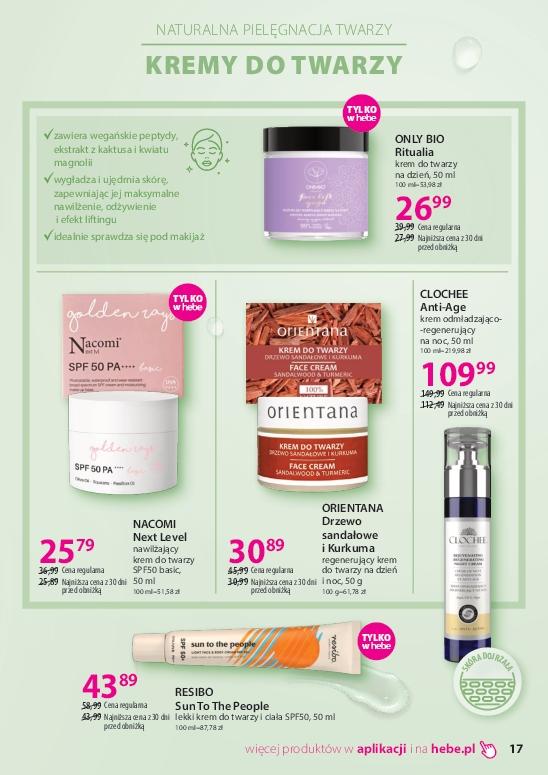 Gazetka promocyjna Hebe str. 17