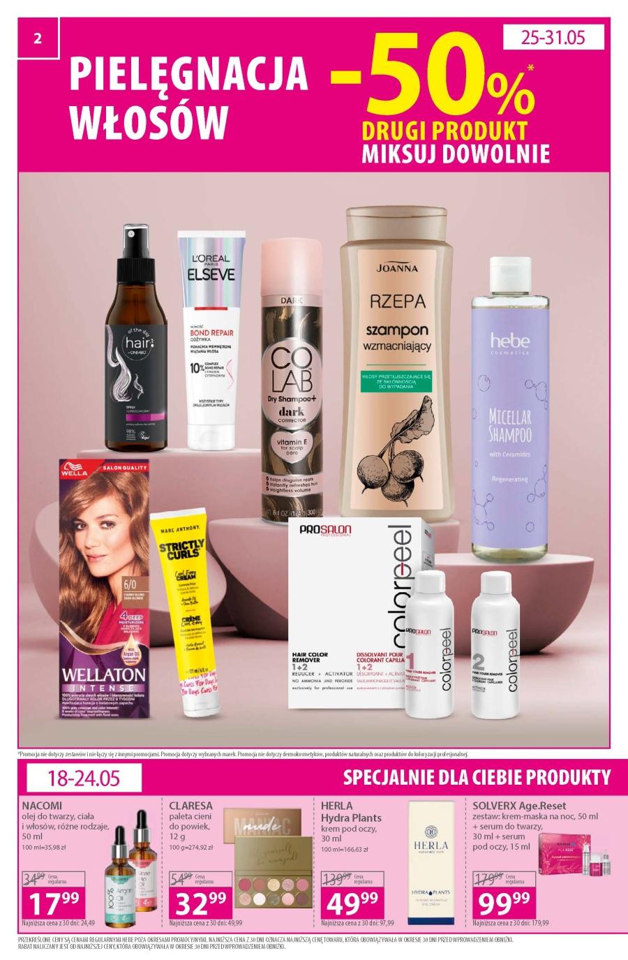 Gazetka promocyjna Hebe str. 2