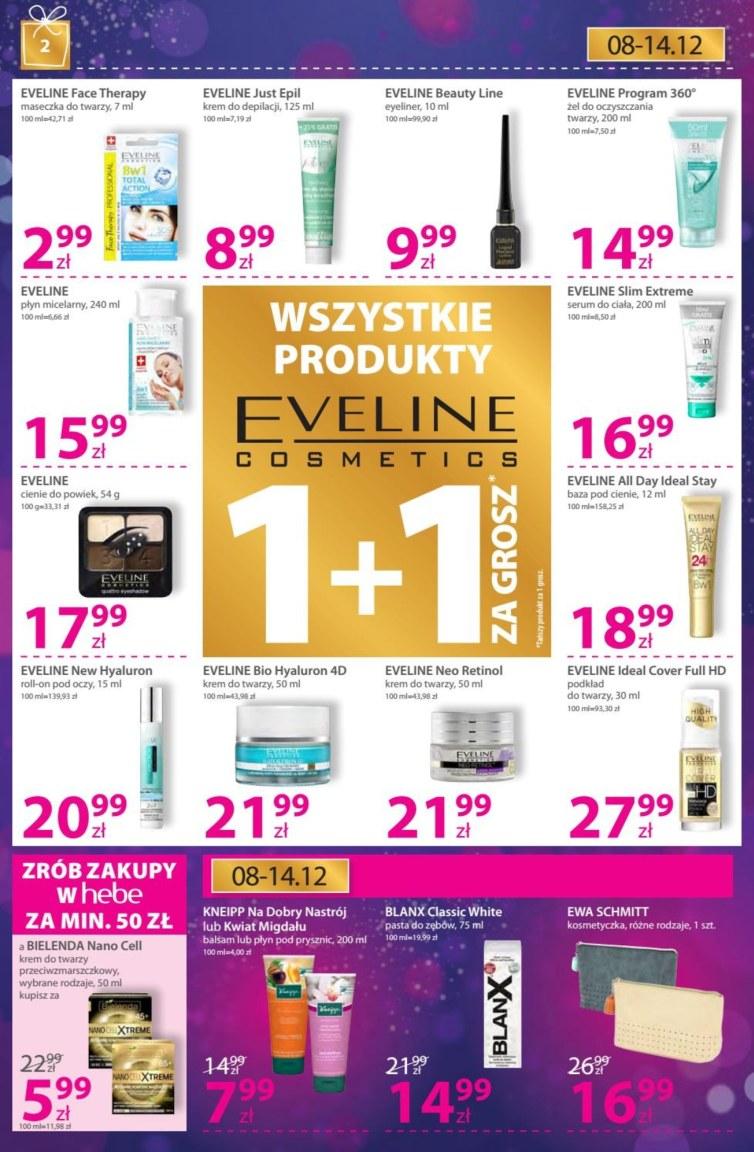 Gazetka promocyjna Hebe str. 2