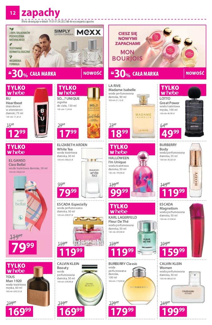 Gazetka promocyjna Hebe str. 12