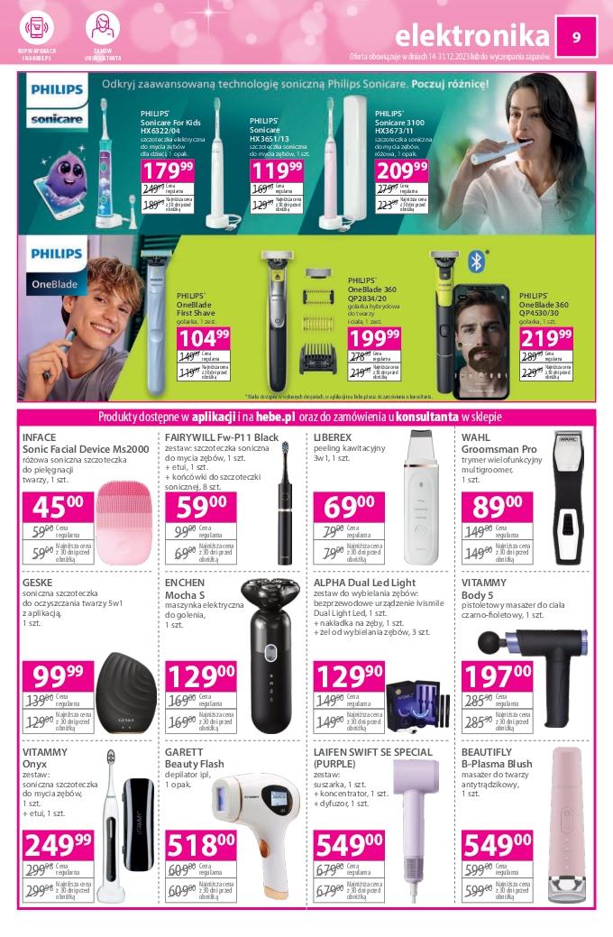 Gazetka promocyjna Hebe str. 9