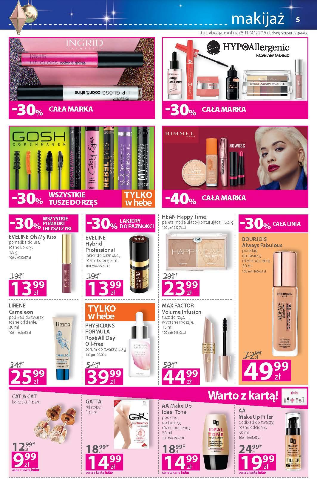 Gazetka promocyjna Hebe str. 5