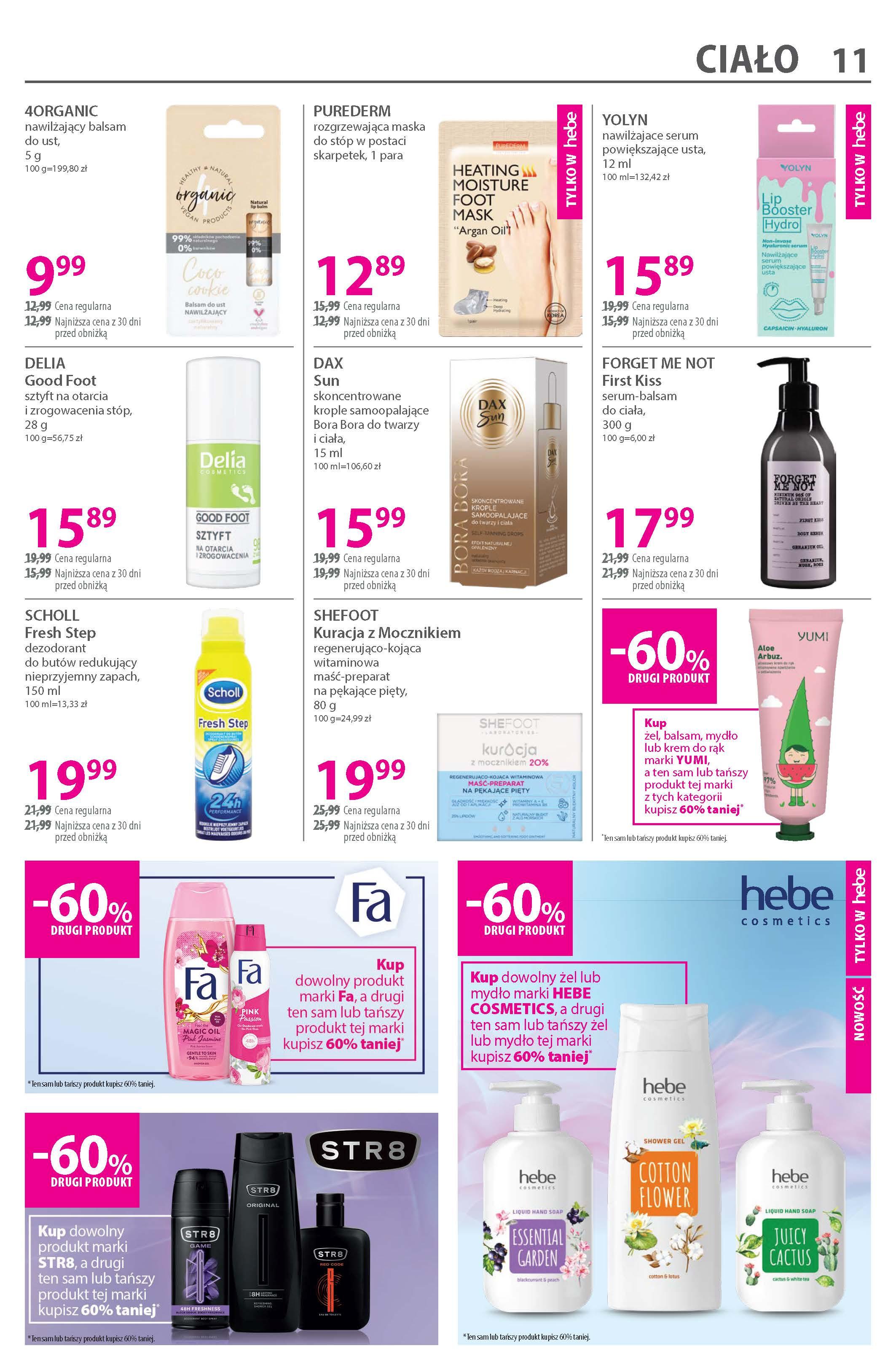 Gazetka promocyjna Hebe str. 10