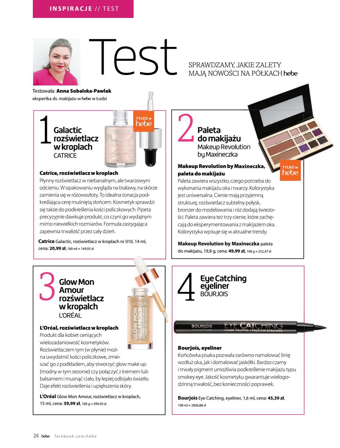 Gazetka promocyjna Hebe str. 24