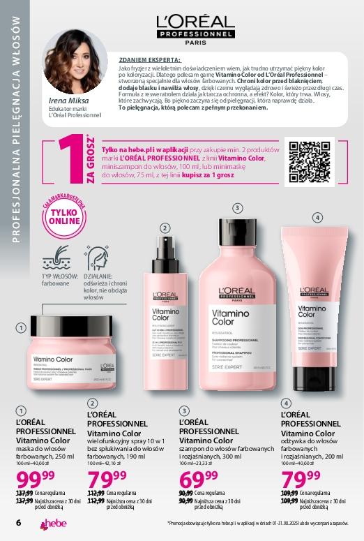 Gazetka promocyjna Hebe str. 6