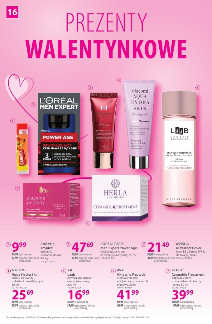 Gazetka promocyjna Hebe str. 16