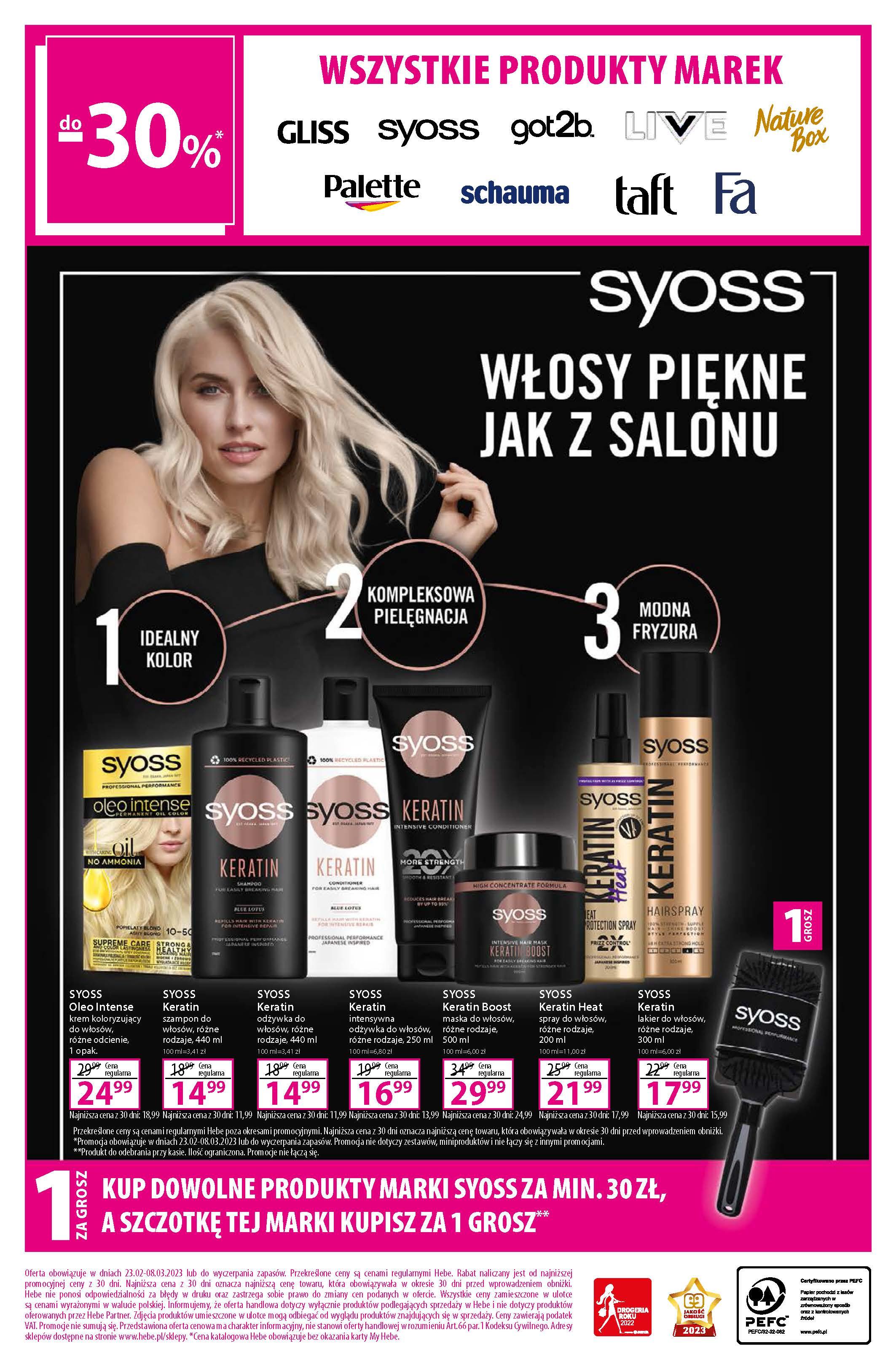 Gazetka promocyjna Hebe str. 16