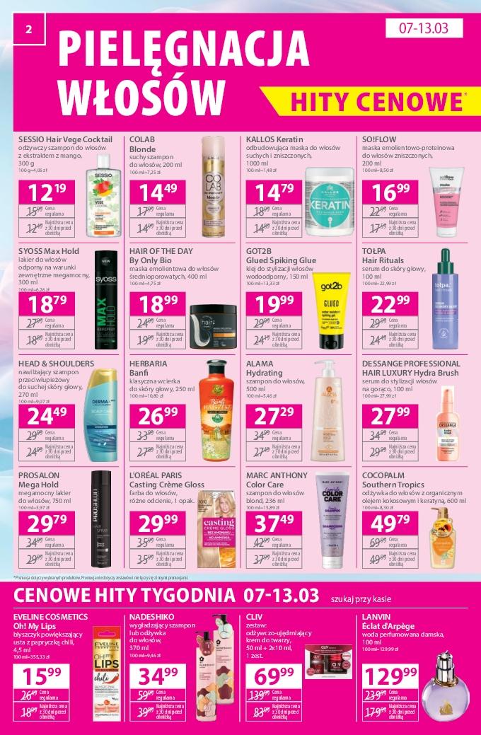 Gazetka promocyjna Hebe str. 2