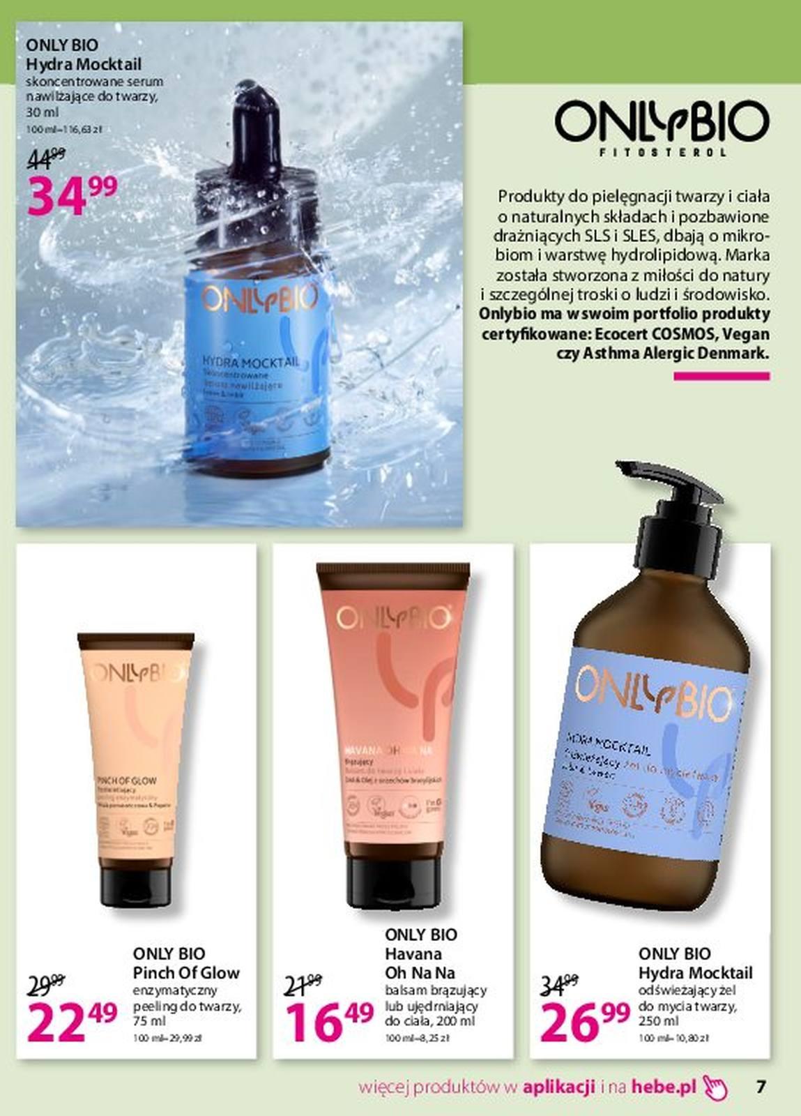 Gazetka promocyjna Hebe str. 7
