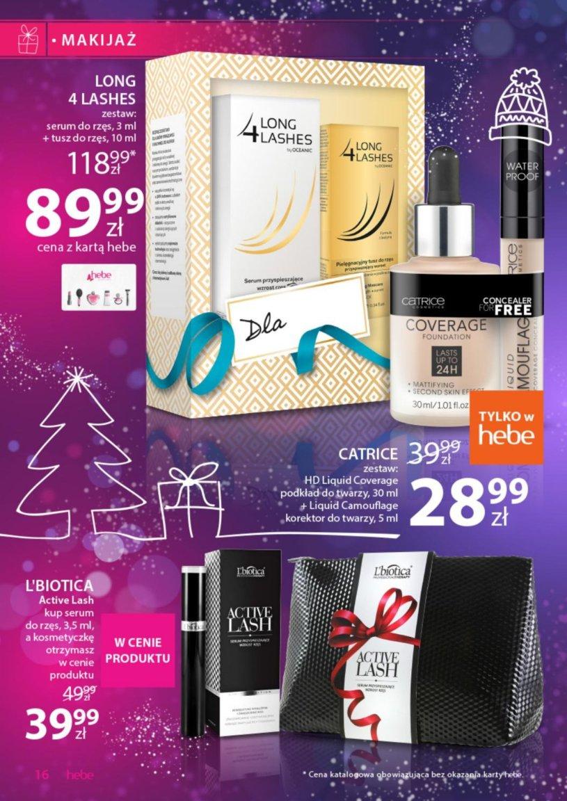 Gazetka promocyjna Hebe str. 16