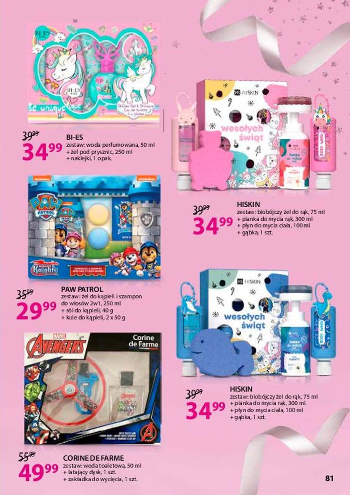 Gazetka promocyjna Hebe str. 81