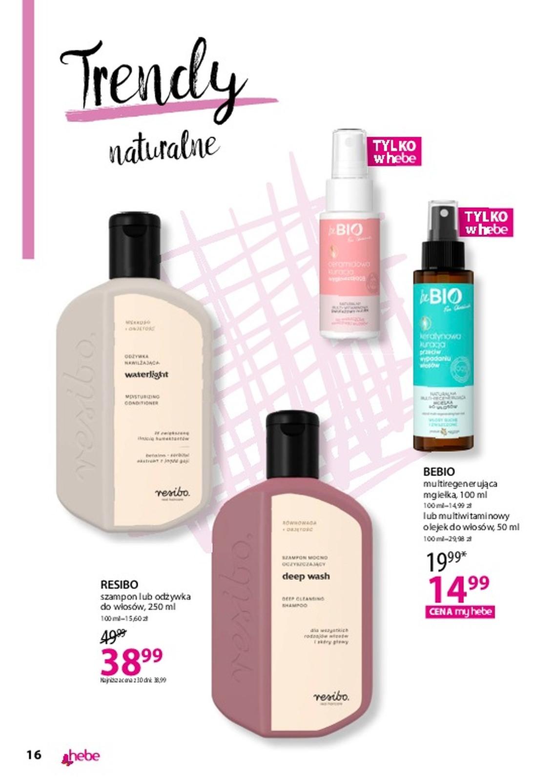 Gazetka promocyjna Hebe str. 16