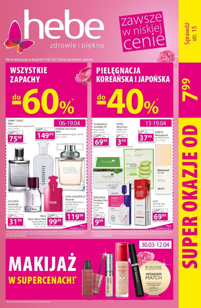 Gazetka promocyjna Hebe str. 1