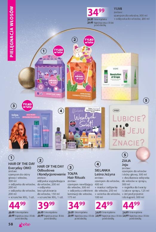 Gazetka promocyjna Hebe str. 58