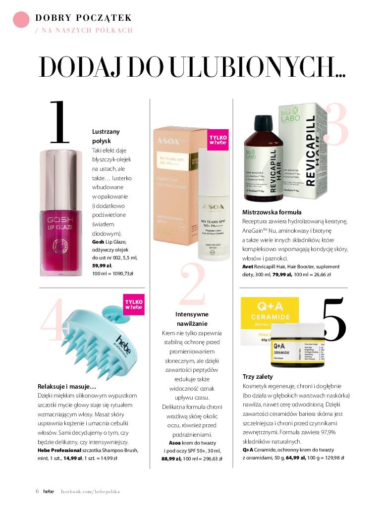 Gazetka promocyjna Hebe str. 6
