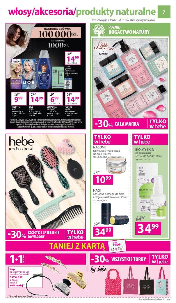 Gazetka promocyjna Hebe str. 7