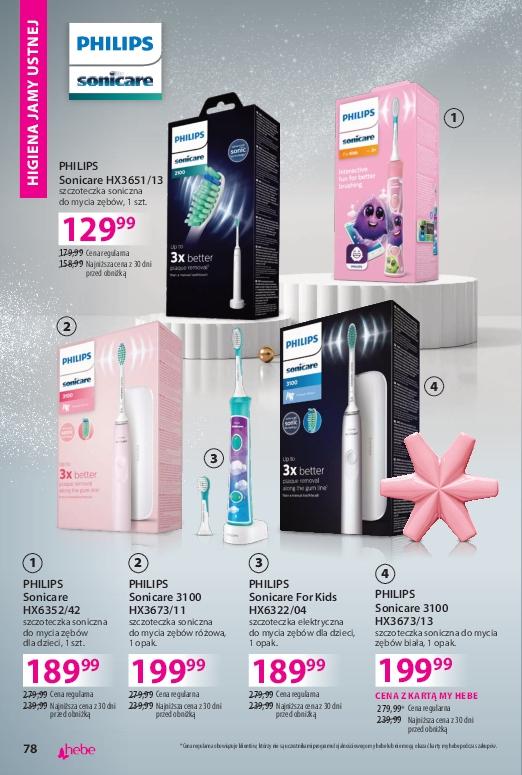 Gazetka promocyjna Hebe str. 78