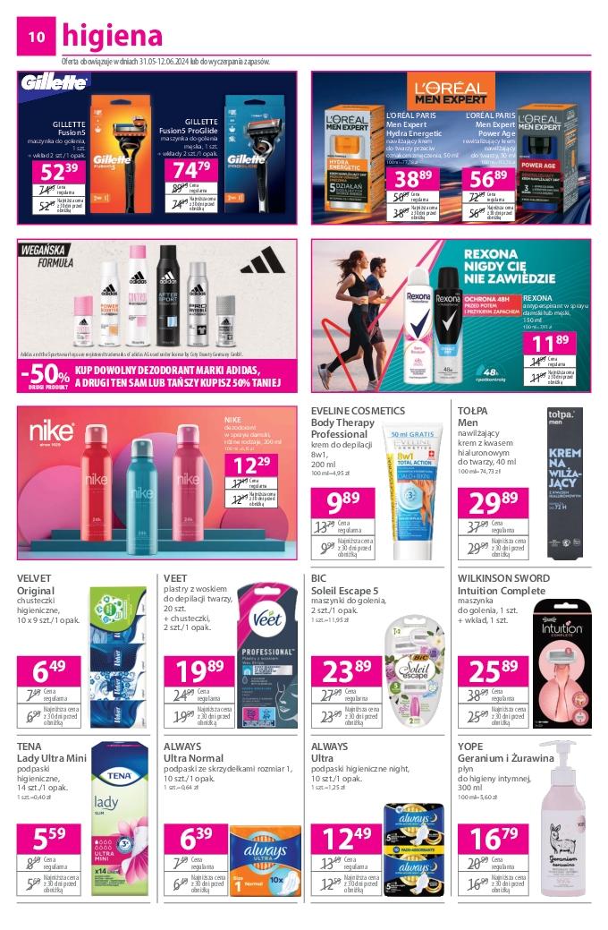Gazetka promocyjna Hebe str. 10