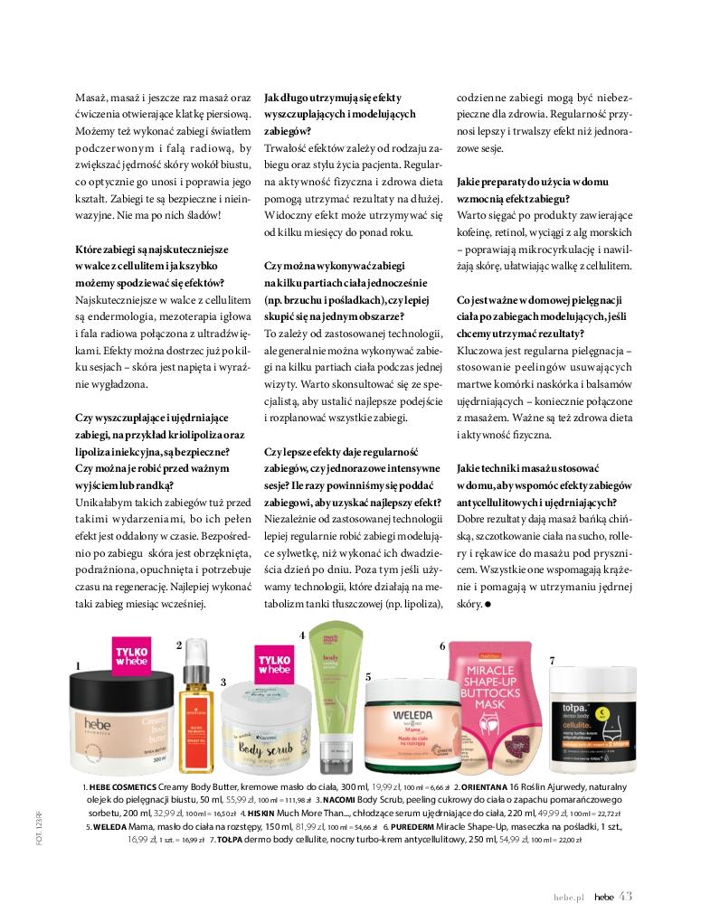Gazetka promocyjna Hebe str. 43