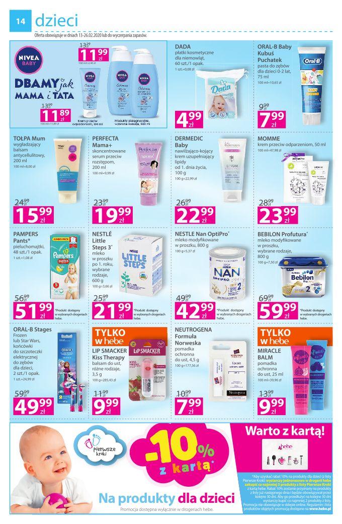 Gazetka promocyjna Hebe str. 14