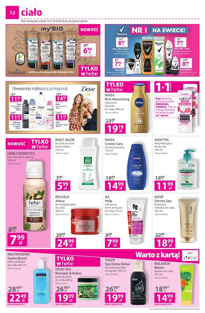 Gazetka promocyjna Hebe str. 12