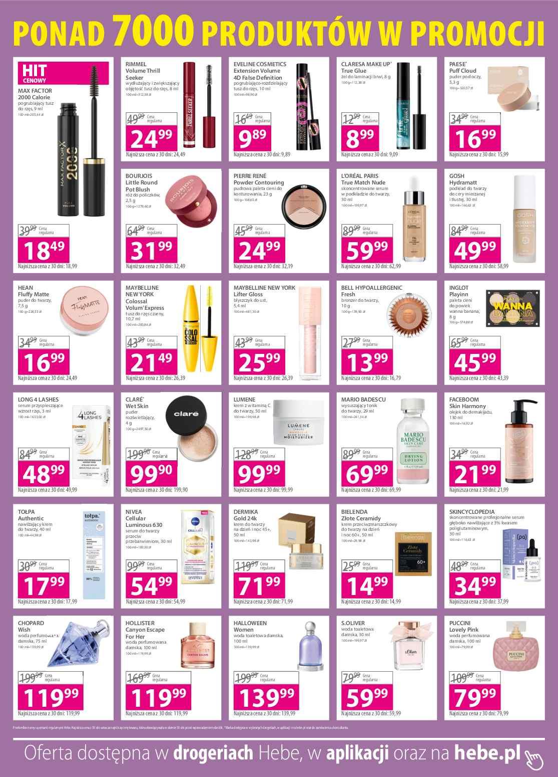 Gazetka promocyjna Hebe str. 2