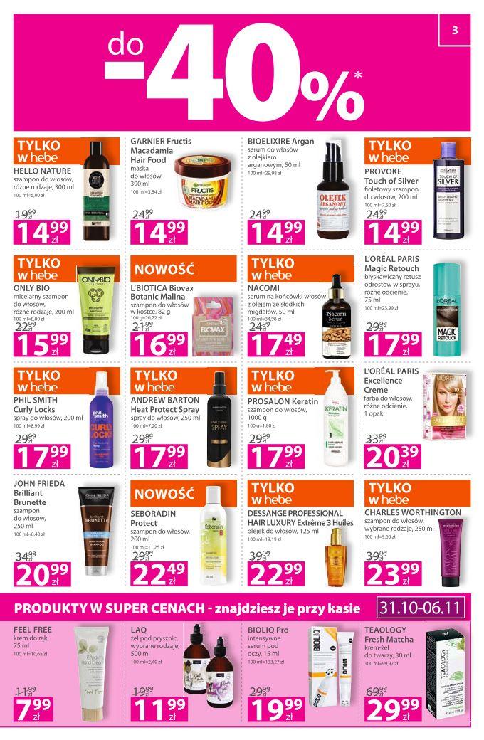 Gazetka promocyjna Hebe str. 3