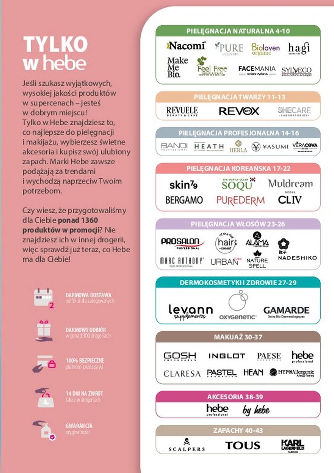 Gazetka promocyjna Hebe str. 3