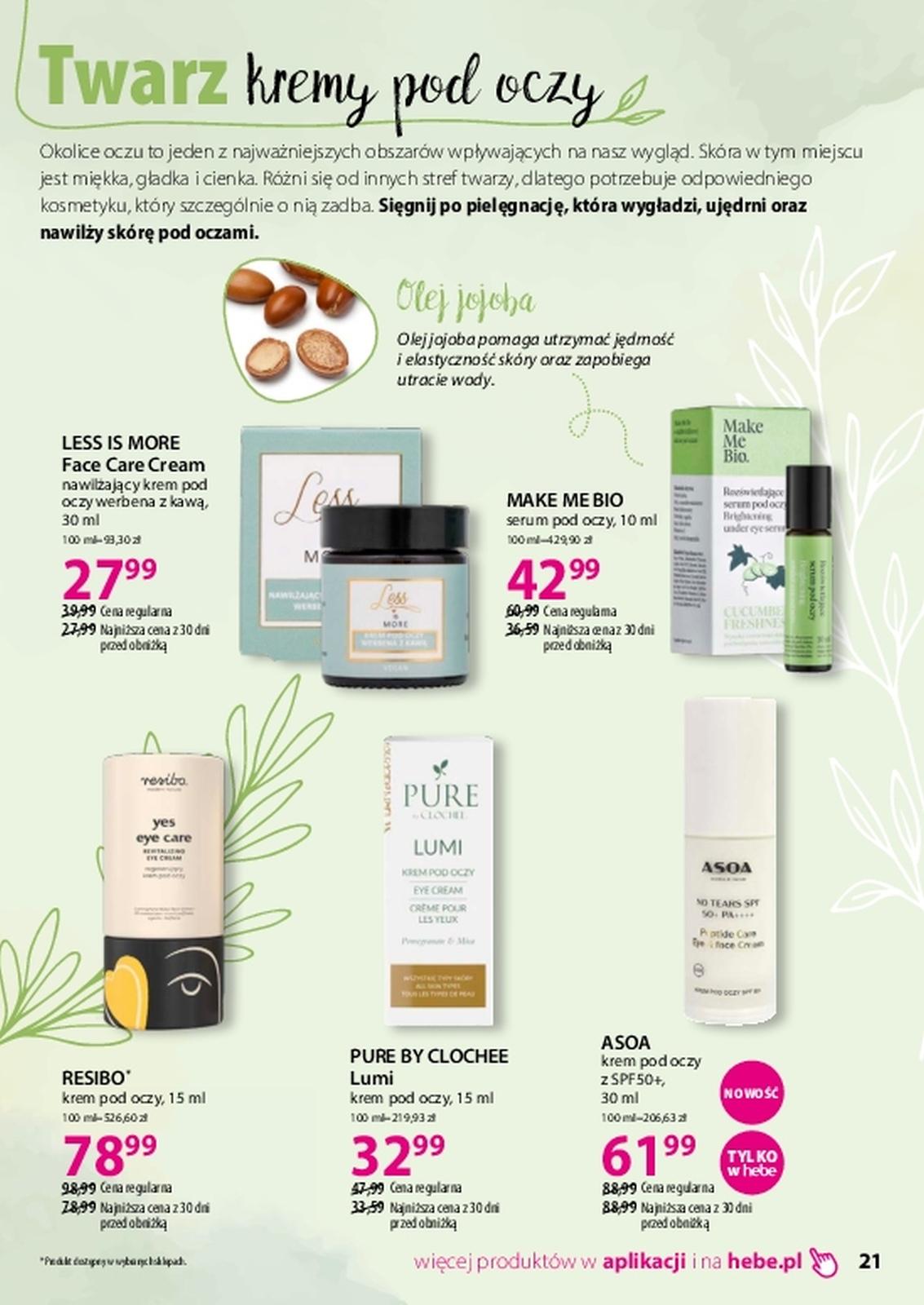 Gazetka promocyjna Hebe str. 21