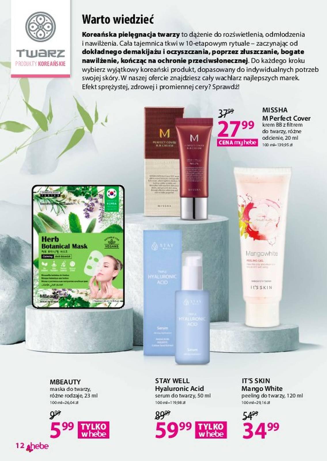Gazetka promocyjna Hebe str. 12