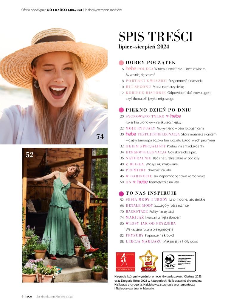 Gazetka promocyjna Hebe str. 4