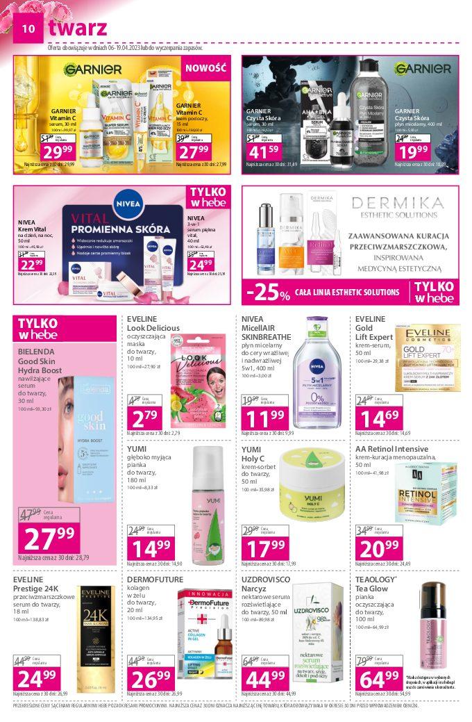 Gazetka promocyjna Hebe str. 10