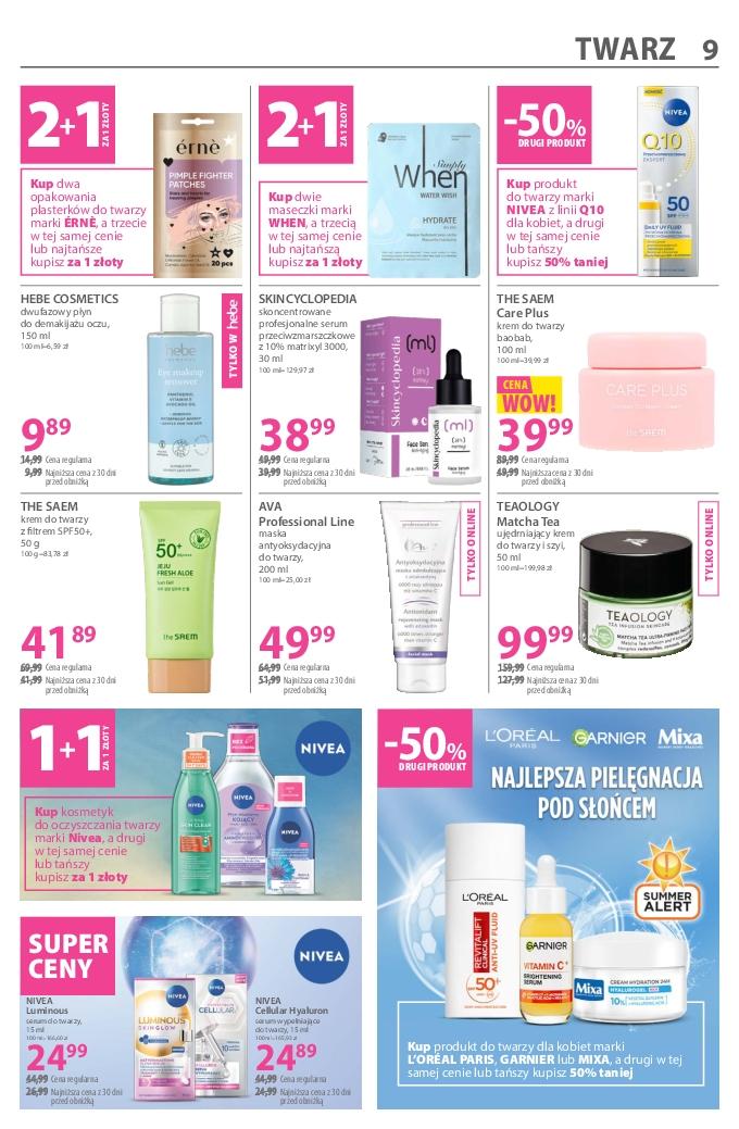 Gazetka promocyjna Hebe str. 9