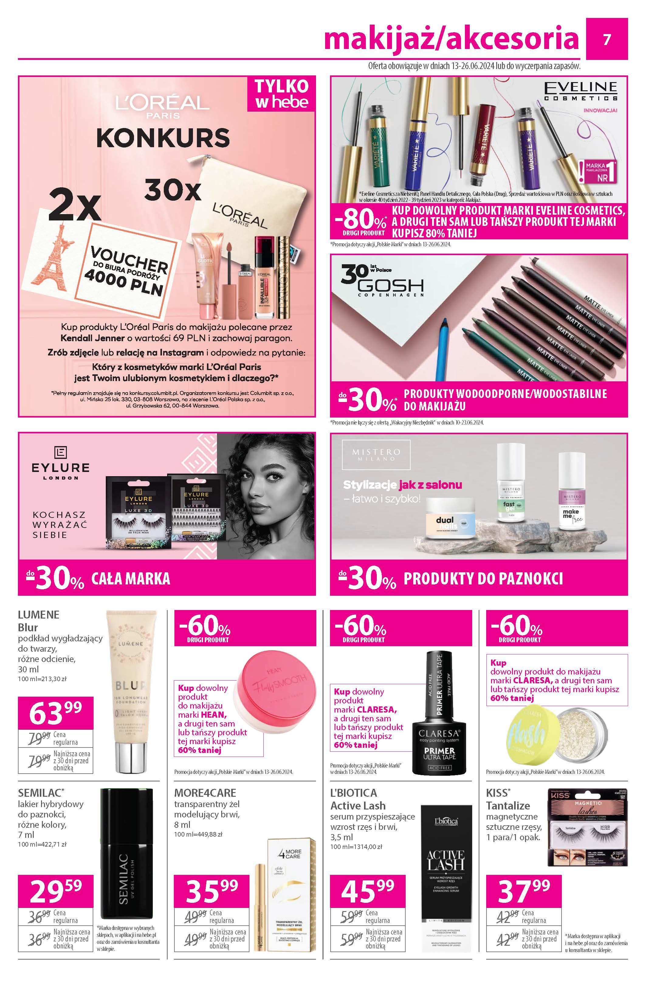 Gazetka promocyjna Hebe str. 7