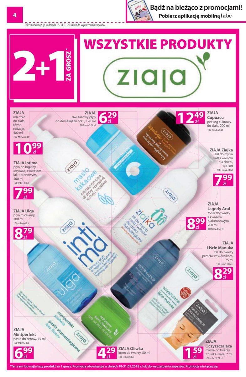 Gazetka promocyjna Hebe str. 4