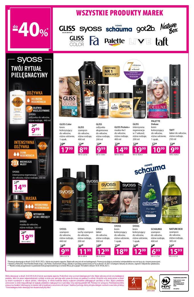 Gazetka promocyjna Hebe str. 16