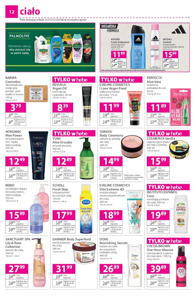 Gazetka promocyjna Hebe str. 12