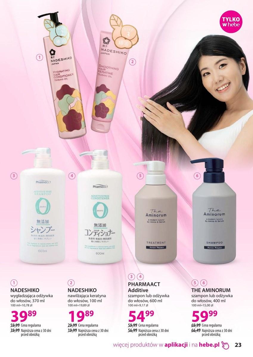 Gazetka promocyjna Hebe str. 23