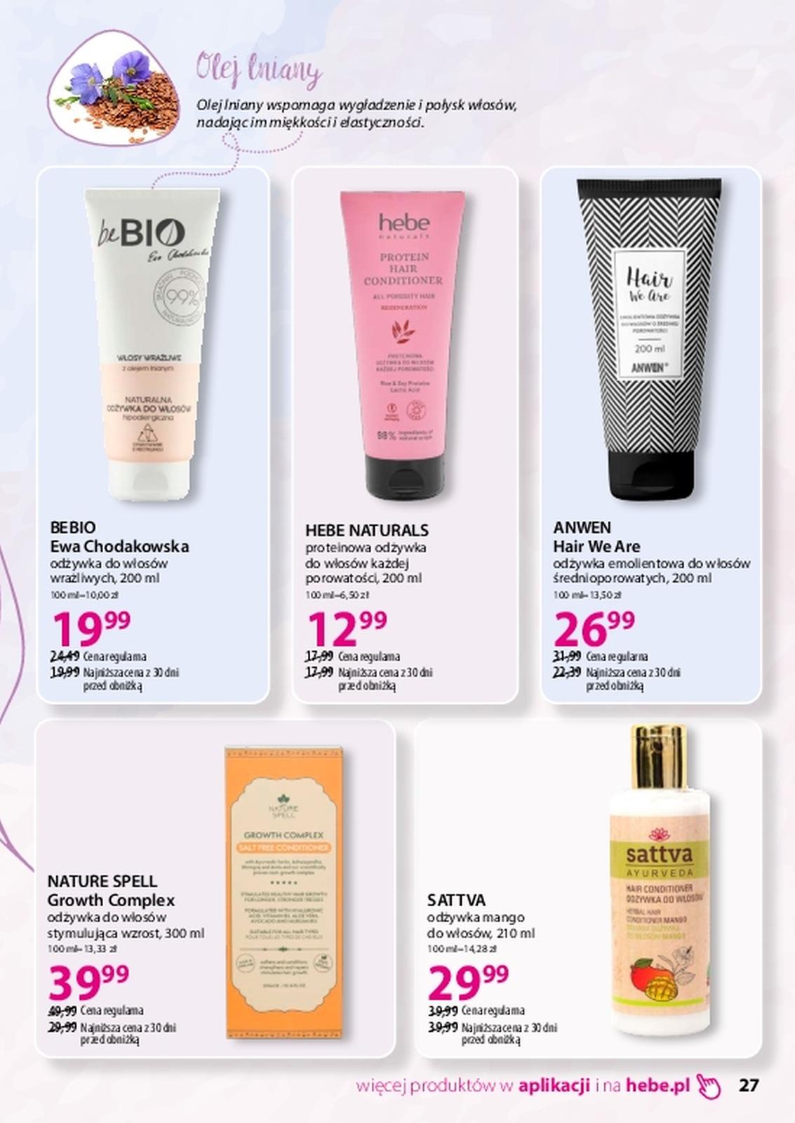 Gazetka promocyjna Hebe str. 27