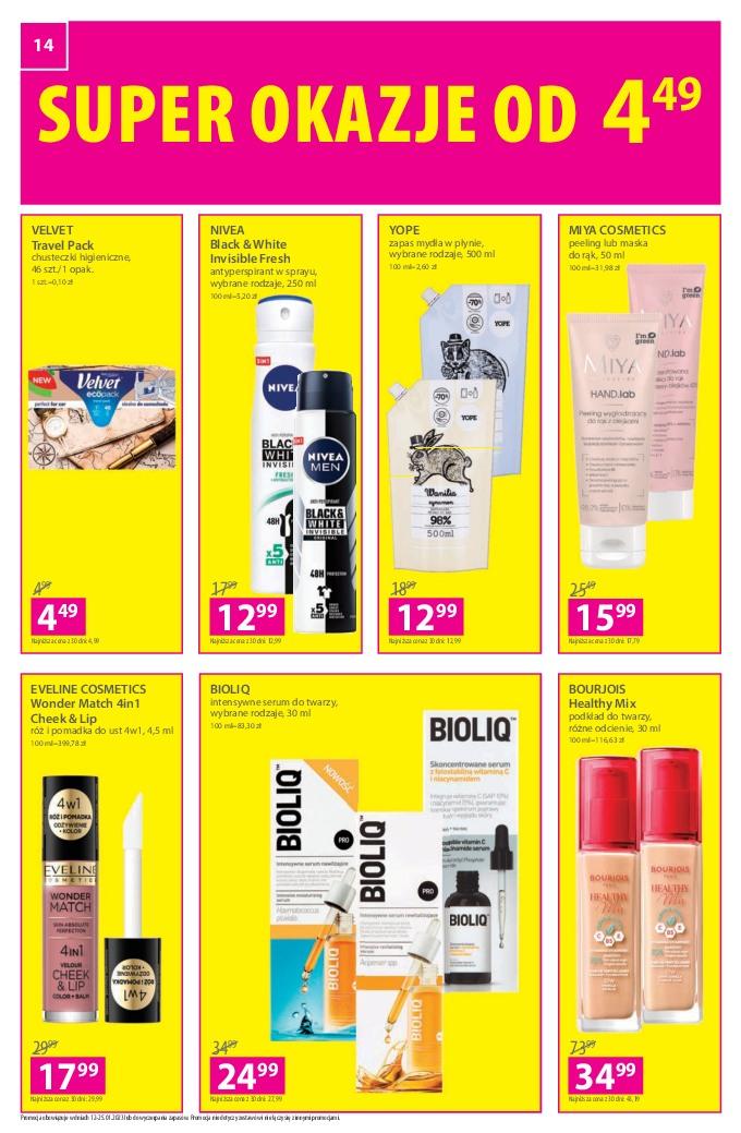 Gazetka promocyjna Hebe str. 14
